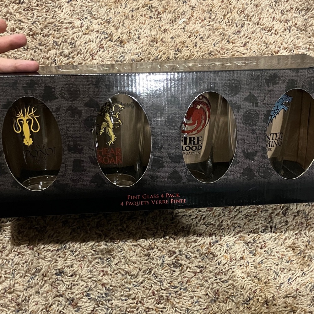 House Sigil Pint Glass Set